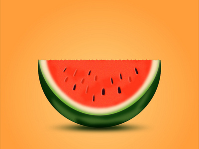 Watermelon digital design digital illustration digitalart food illustration illustration illustration art illustrator vector vector illustration