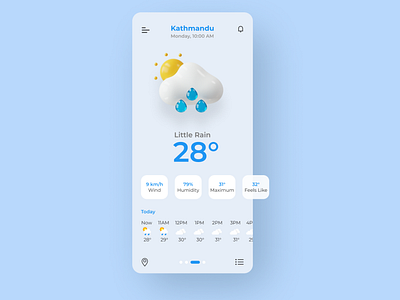 Weather App UI