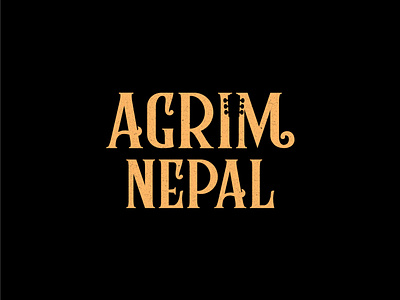 Agrim Nepal Logo Concept