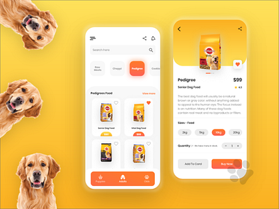 Dog Food Selling Ui