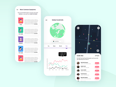 Covid-19 App concept