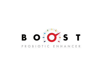 Boost Probiotic Enhancer Logo b branding colors identity logo logotype type typography