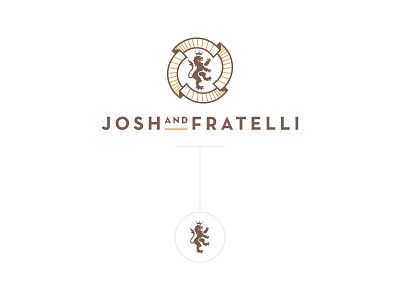 Josh & Fratelli Logo (2nd Option)