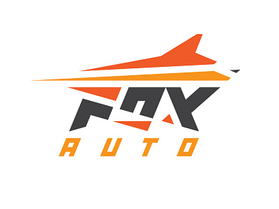 Fox Auto Logo angles auto branding car dynamic fox gemoetry identity logo movement type