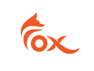 Fox branding fox identity logo mark type