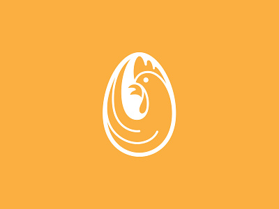 Brunch Club bird branding brunch chicken egg food identity logo mark oval restaurant