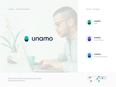 Unamo - Branding - Primary Brand + Products