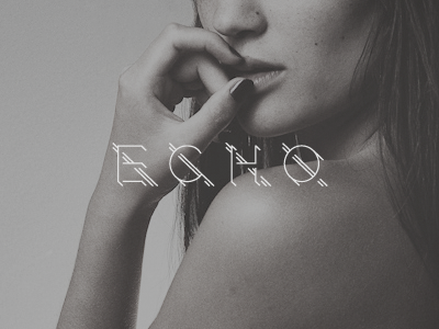 ECHO 4 branding custom echo glamour iphone logo logotype mag magazine modern offline online type typography wallpaper