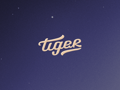 Tiger animal based on sketch branding brush collective curves fibre logo logotype pen pens rawr roar tiger type typography vector vectors