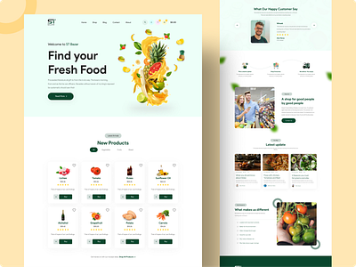 Grocery Landing Page