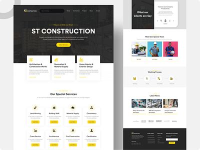 Construction Agency Landing Page builder agency landing page building ui design building ui templates construction agency landing page construction agency latest ui construction landing page construction latest ui construction ui design construction ui templates