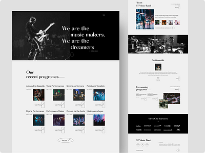 Music Band Web Exploration