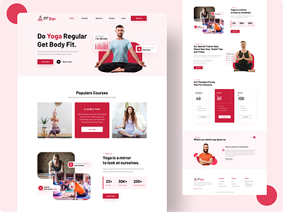 Yoga Landing Page best ui templates design new landing page new trend online yoga top new trend trend2021 trending ui trending yoga ui ui design ux ux design yoga yoga class yoga landing yoga landing page yoga trend yoga ui desing yoga ui landing page