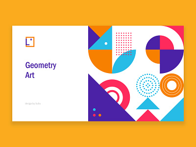 Geometric Art art design flat flat illustration geometic illustration ui vector web web design