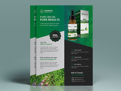 Hemp Product Flyer