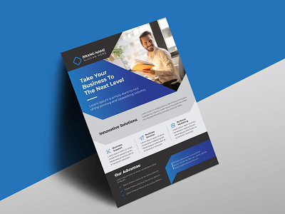 Corporate flyer template