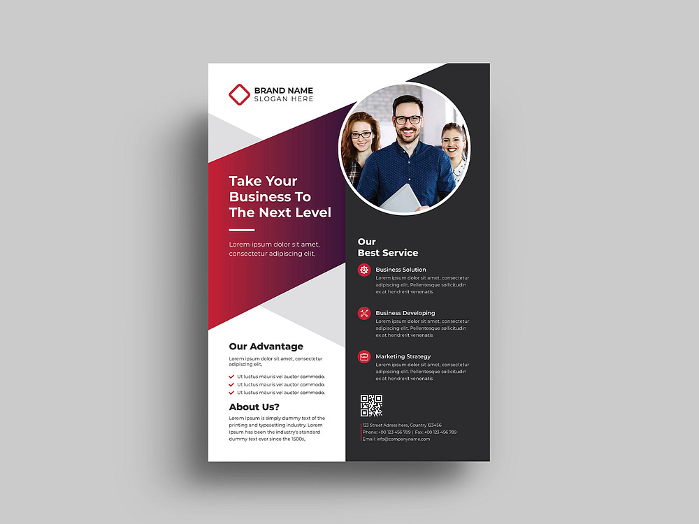 Company Handout designs, themes, templates and downloadable graphic ...