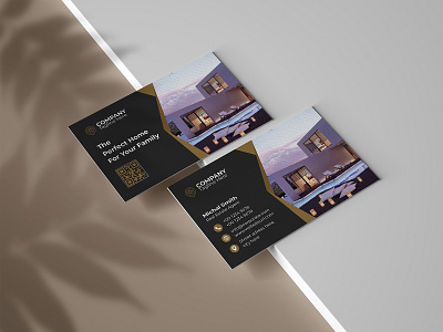 Real Estate Business Card agency agent business card company construction home house interior design mortgage open professional property real estate realestate realtor