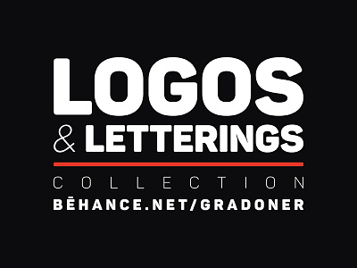 Logos And Lettering Collection behance collection gradoner letterings logo logos logotypes