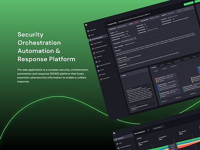 Security orchestration automation & response platform UX / UI