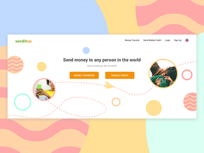 Landing Page Header Idea