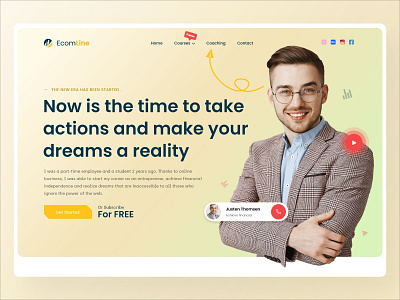 EcomLine Landing page