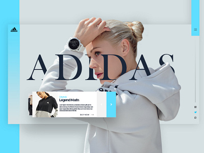 adidas originals concept adidas adobexd design fashion ui ux web website