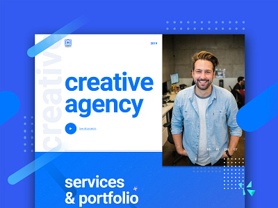 Agency landing page adobexd apptest branding motiongraphics uiux webdesign webdevelopment website