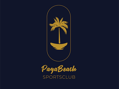 Pagabeach logo design