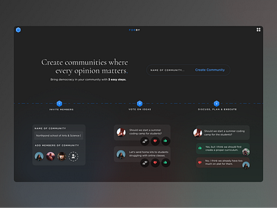 Forby Landing Page