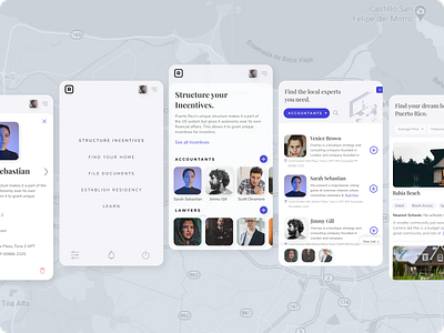 Puerto Rico Mobile designs design frontend mobile navigation ui uiux website