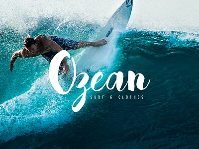 Ozean branding logo logotipo ocean sea sports surf surfing tabla surf