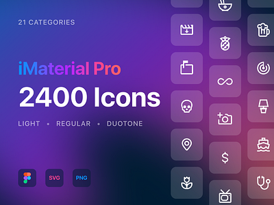 iMaterial Pro Icons