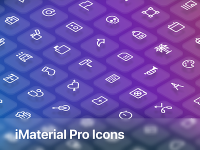 iMaterial Pro - Isometric 🧊 figma goods for sale iconography icons icons set iconset ios lineart material design minimal ui8