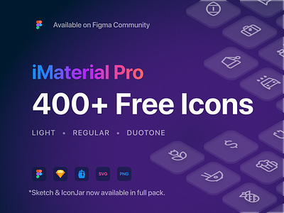 400+ Free Icons 2021 android duotone figma free freebie gift icons icons set iconset ios light material design minimal regular ui8 web