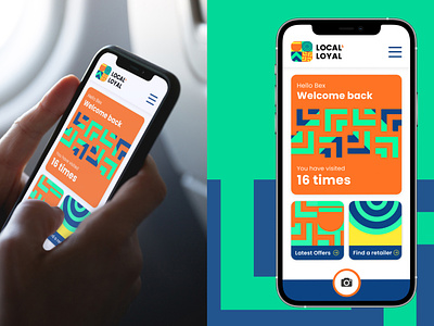 Local & Loyal - Branding/App UI Design