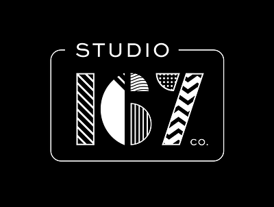 Studio 167 Co. brand branding etsy icon logo logo design mono