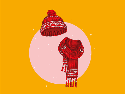 Christmas hat christmas christmas tree cold december holiday holidayseason illustration red santaclaus winter