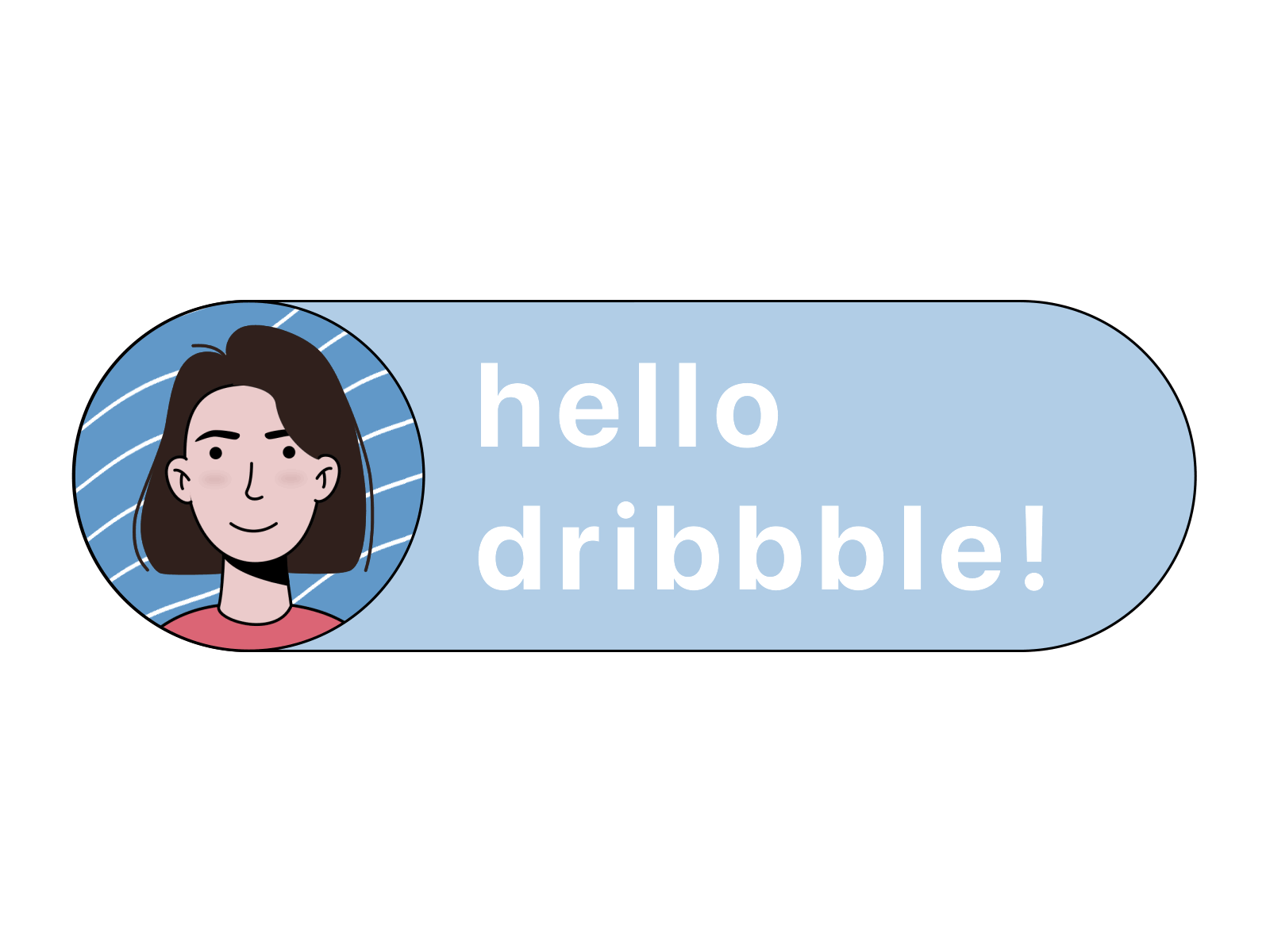 Hello Dribbble! avatar avatar icon hello dribbble hellodribbble motion motion design motion graphics