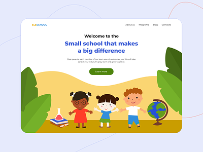 Eleschool — Website for Preschool Education children learning early childhood education kids learn preschool education school for kids