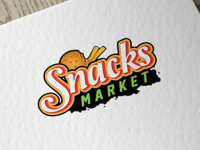 logo design for a supermarket branding design illustration illustrator logo logo design supermarket typography vector