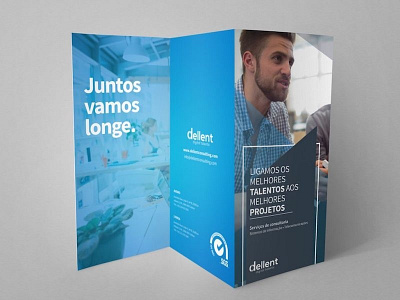 Brochure for Dellent Consulting brochure consulting print design