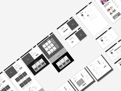 Wireframes for an online wine shop ecommerce interface online store prototype prototyping ux ux design uxresearch wireframe design wireframes wireframing