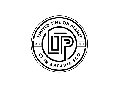 Limited time on planet apparel badge badge logo badgedesign logotype sticker stoic stoicism