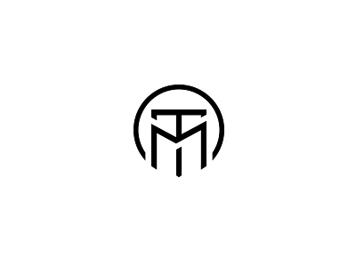 TM branding design logo vector