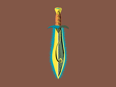 Sting design hobbit illustration sword