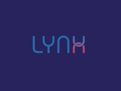 Lynx logo logotype typogaphy