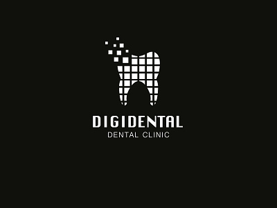 Digidental dental digital logo tooth