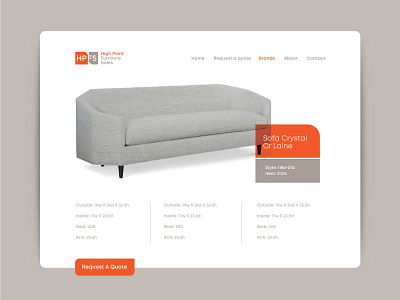 HPFS layout example ecommerce store