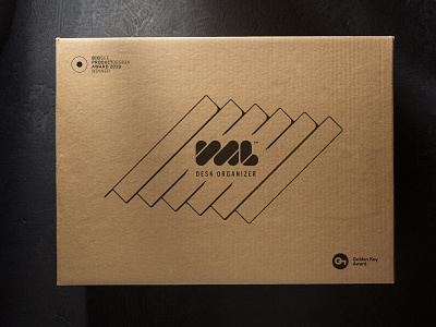 VAL packaging box cardboard lineart packaging